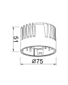 SUNSET * 15W Heat Sink